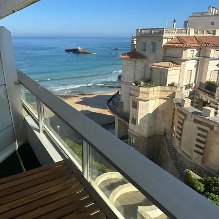 Апартаменты Miramar Front De - & Thalasso Биарриц